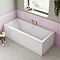 Alassio Matchstick Pink Gloss Wall Tiles - 75 x 300mm  Standard Large Image