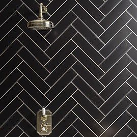 Stonehouse Studio Alvero Black Wall Tiles - 75 x 300mm