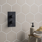 Stonehouse Studio Alvero Hexagon Beige Wall and Floor Tiles - 150 x 170mm