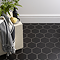 Stonehouse Studio Alvero Hexagon Black Wall and Floor Tiles - 150 x 170mm