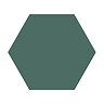 Stonehouse Studio Alvero Hexagon Dark Green Wall Tiles - 150 x 170mm