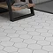 Stonehouse Studio Alvero Hexagon Grey Wall and Floor Tiles - 150 x 170mm