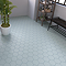 Stonehouse Studio Alvero Hexagon Light Green Wall and Floor Tiles - 150 x 170mm