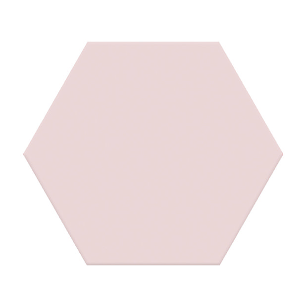 Stonehouse Studio Alvero Hexagon Pink Wall Tiles - 150 x 170mm