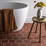 Stonehouse Studio Alvero Hexagon Rust Wall and Floor Tiles - 150 x 170mm