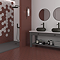 Stonehouse Studio Alvero Rust Wall Tiles - 75 x 300mm