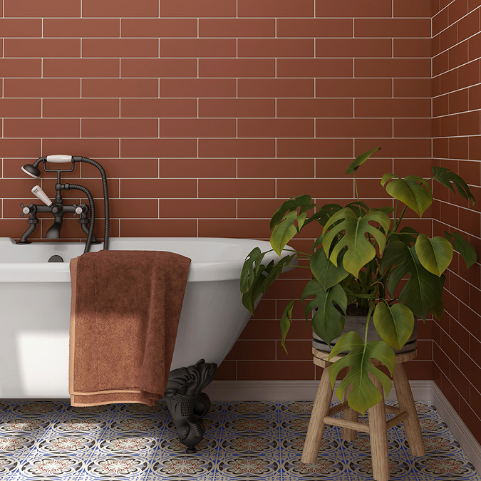 Stonehouse Studio Alvero Rust Wall Tiles - 75 x 300mm