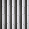 Stonehouse Studio Amalfi Jet Striped Hexagon Wall & Floor Tiles - 225 x 259mm