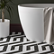 Stonehouse Studio Amalfi Jet Striped Hexagon Wall & Floor Tiles - 225 x 259mm