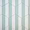 Stonehouse Studio Amalfi Olive Striped Hexagon Wall & Floor Tiles - 225 x 259mm