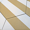 Stonehouse Studio Amalfi Saffron Striped Hexagon Wall & Floor Tiles - 225 x 259mm