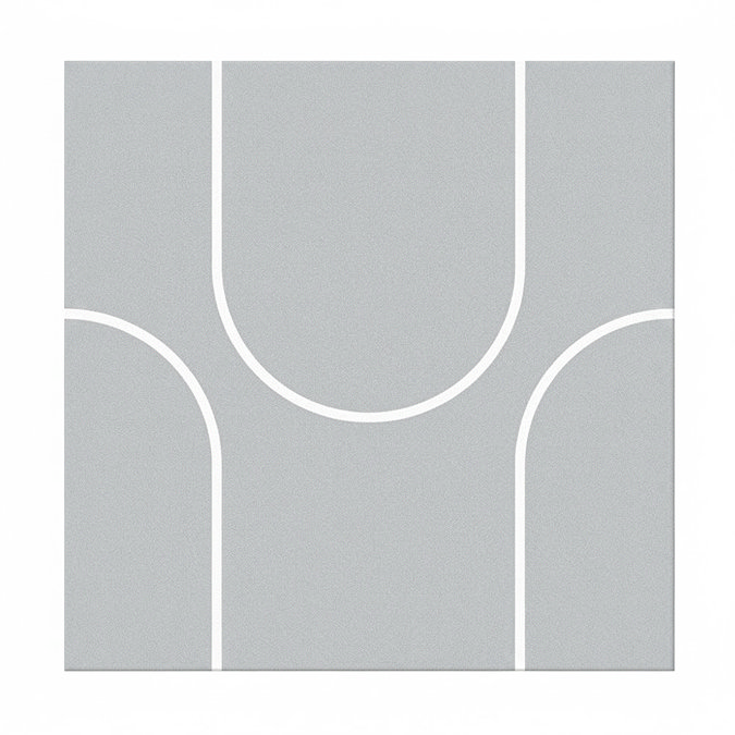 Stonehouse Studio Archie Dove Grey Wall & Floor Tiles - 225 x 225mm