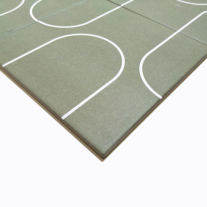 Stonehouse Studio Archie Fern Wall & Floor Tiles - 225 x 225mm