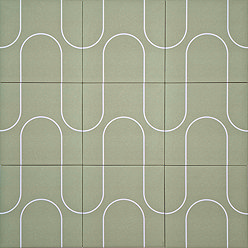 Stonehouse Studio Archie Fern Wall & Floor Tiles - 225 x 225mm