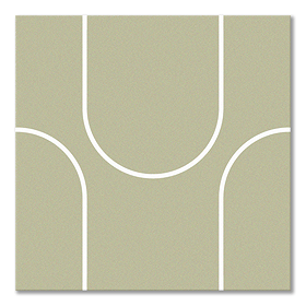 Stonehouse Studio Archie Fern Wall & Floor Tiles - 225 x 225mm