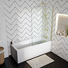 Stonehouse Studio Ascent White Geometric Wall and Floor Tiles - 225 x 225mm