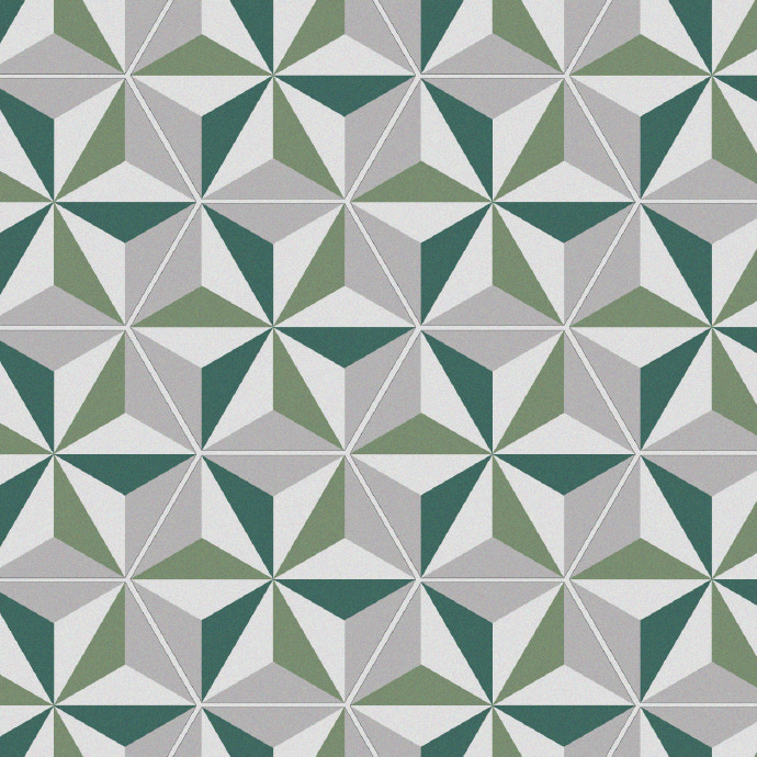 Stonehouse Studio Astral Clover Hexagon Wall & Floor Tiles - 225 x 259mm