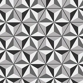 Stonehouse Studio Astral Graphite Hexagon Wall & Floor Tiles - 225 x 259mm
