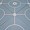 Stonehouse Studio Athena Aqua Patterned Wall and Floor Tiles - 225 x 225mm