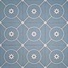 Stonehouse Studio Athena Aqua Patterned Wall and Floor Tiles - 225 x 225mm