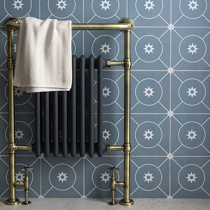 Stonehouse Studio Athena Aqua Patterned Wall and Floor Tiles - 225 x 225mm