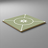 Stonehouse Studio Athena Olive Patterned Wall and Floor Tiles - 225 x 225mm