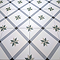 Stonehouse Studio Bakewell Emerald Geometric Patterned Wall and Floor Tiles - 225 x 225mm