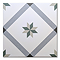 Stonehouse Studio Bakewell Emerald Geometric Patterned Wall and Floor Tiles - 225 x 225mm