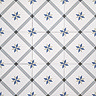 Stonehouse Studio Bakewell Navy Patterned Wall and Floor Tiles - 225 x 225mm