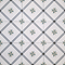 Stonehouse Studio Bakewell Teal Geometric Patterned Wall and Floor Tiles - 225 x 225mm