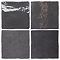 Stonehouse Studio Beauvais Rustic Graphite Zellige Effect Wall Tiles 130 x 130mm