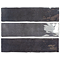 Stonehouse Studio Beauvais Rustic Graphite Zellige Effect Wall Tiles 75 x 300mm