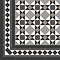 Stonehouse Studio Buxton Charcoal Border Patterned Wall and Floor Tiles - 225 x 225mm