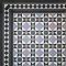 Stonehouse Studio Buxton Emerald Border Geometric Patterned Wall and Floor Tiles - 225 x 225mm
