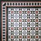 Stonehouse Studio Buxton Pink Border Geometric Patterned Wall and Floor Tiles - 225 x 225mm