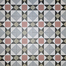 Stonehouse Studio Buxton Pink Geometric Patterned Wall and Floor Tiles - 225 x 225mm