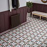 Stonehouse Studio Buxton Pink Geometric Patterned Wall and Floor Tiles - 225 x 225mm