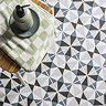 Stonehouse Studio Cabana Teal Geometric Patterned Wall and Floor Tiles - 225 x 225mm