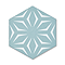 Stonehouse Studio Casablanca Duck Egg Hexagon Wall & Floor Tiles - 225 x 259mm