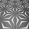 Stonehouse Studio Casablanca Ebony Hexagon Wall & Floor Tiles - 225 x 259mm
