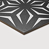 Stonehouse Studio Casablanca Ebony Hexagon Wall & Floor Tiles - 225 x 259mm