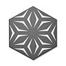 Stonehouse Studio Casablanca Ebony Hexagon Wall & Floor Tiles - 225 x 259mm
