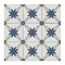 Stonehouse Studio Celeste Prussian Blue Encaustic Effect Tiles
