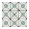 Stonehouse Studio Celeste Sage Encaustic Effect Tiles