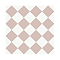 Stonehouse Studio Chequers Blush Patterned Wall and Floor Tiles - 225 x 225mm