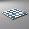 Stonehouse Studio Chequers Ink Patterned Wall and Floor Tiles - 225 x 225mm