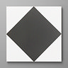 Stonehouse Studio Chequers Large Black & White Wall and Floor Tiles - 225 x 225mm