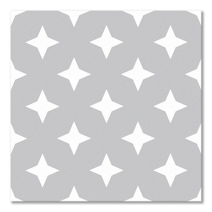 Stonehouse Studio Clarence Pewter Wall & Floor Tiles - 225 x 225mm