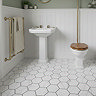 Stonehouse Studio Comino Hexagon Marble Effect Wall and Floor Tiles - 225 x 259mm