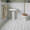 Stonehouse Studio Comino Hexagon Marble Effect Wall and Floor Tiles - 225 x 259mm